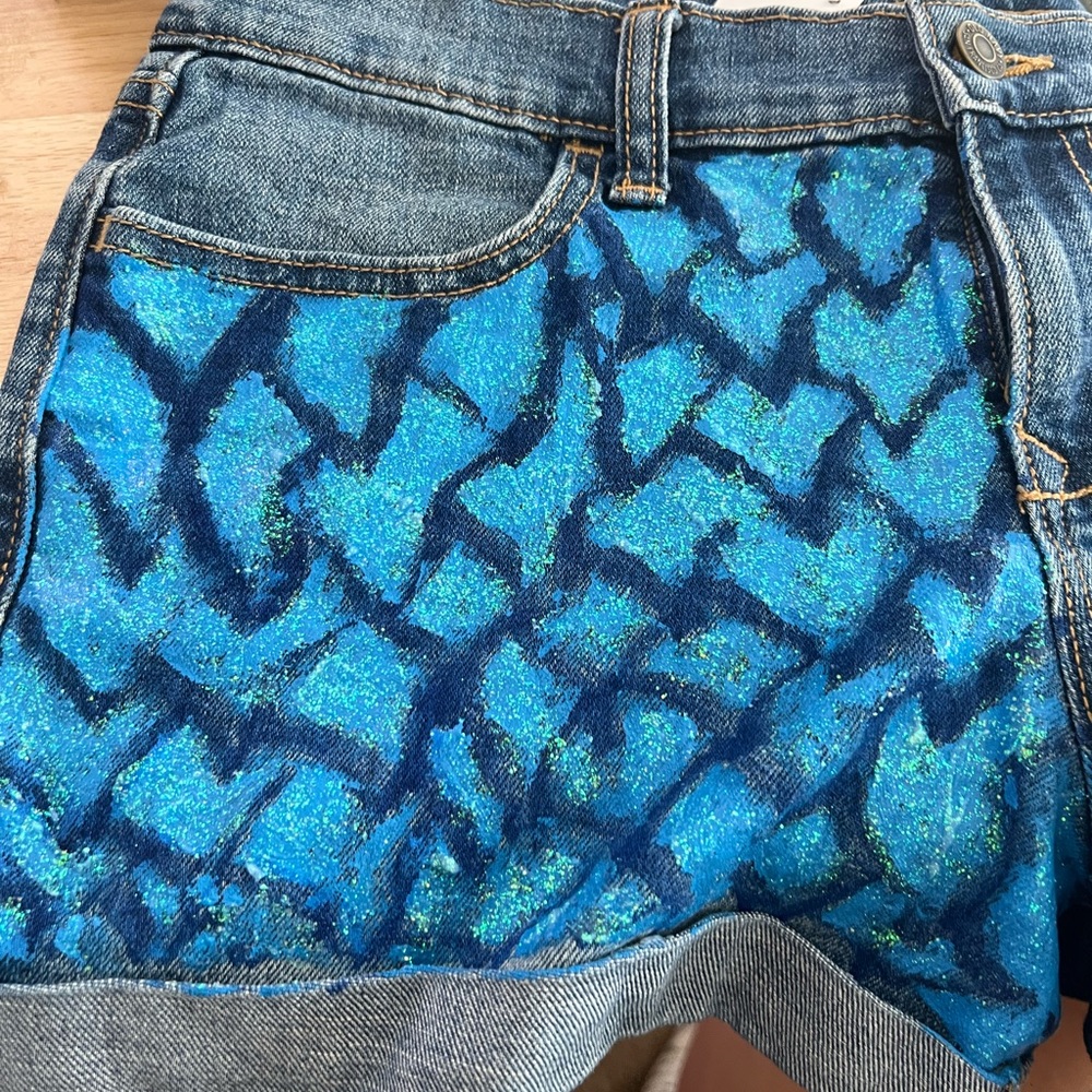 Mermaid shorts